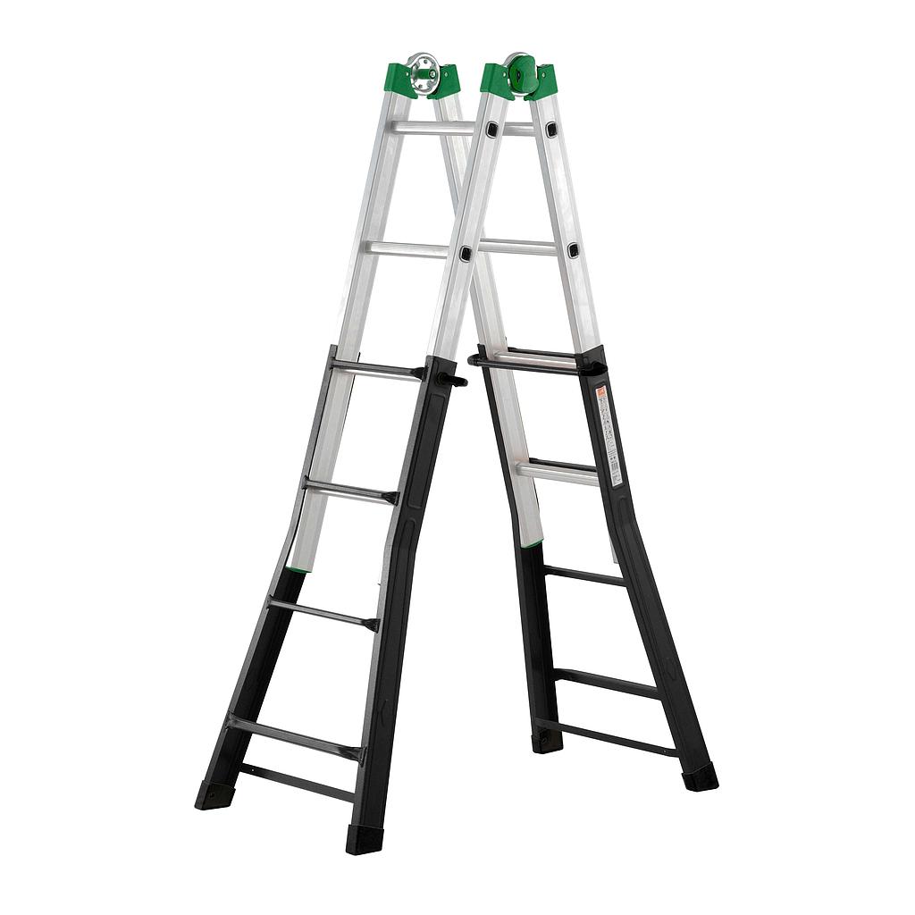 ESCALERA MULTIUSOS MOD. H-2 ALUMINIO