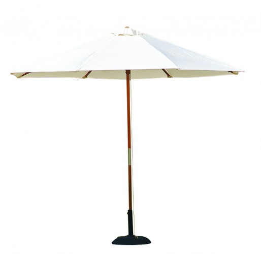 PARASOL M2 300 REDONDO CRUDO