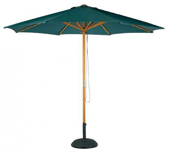 PARASOL M2 300 REDONDO VERDE