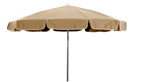 PARASOL 2M ALU 28/32 BEIGE