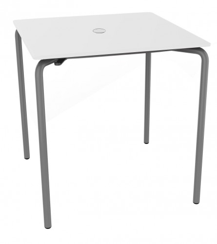 MESA MALTA 70X70 BLANCA