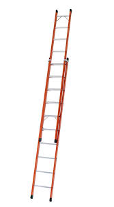 ESCALERA EXT.MANUAL FIBRA VIDRIO 2X10