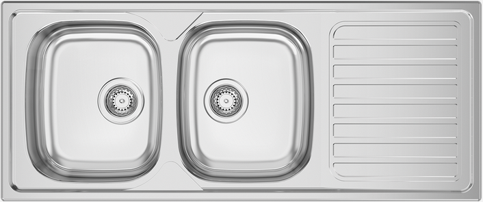 FREGADERO OKIO 120 FLAT 120X50BB