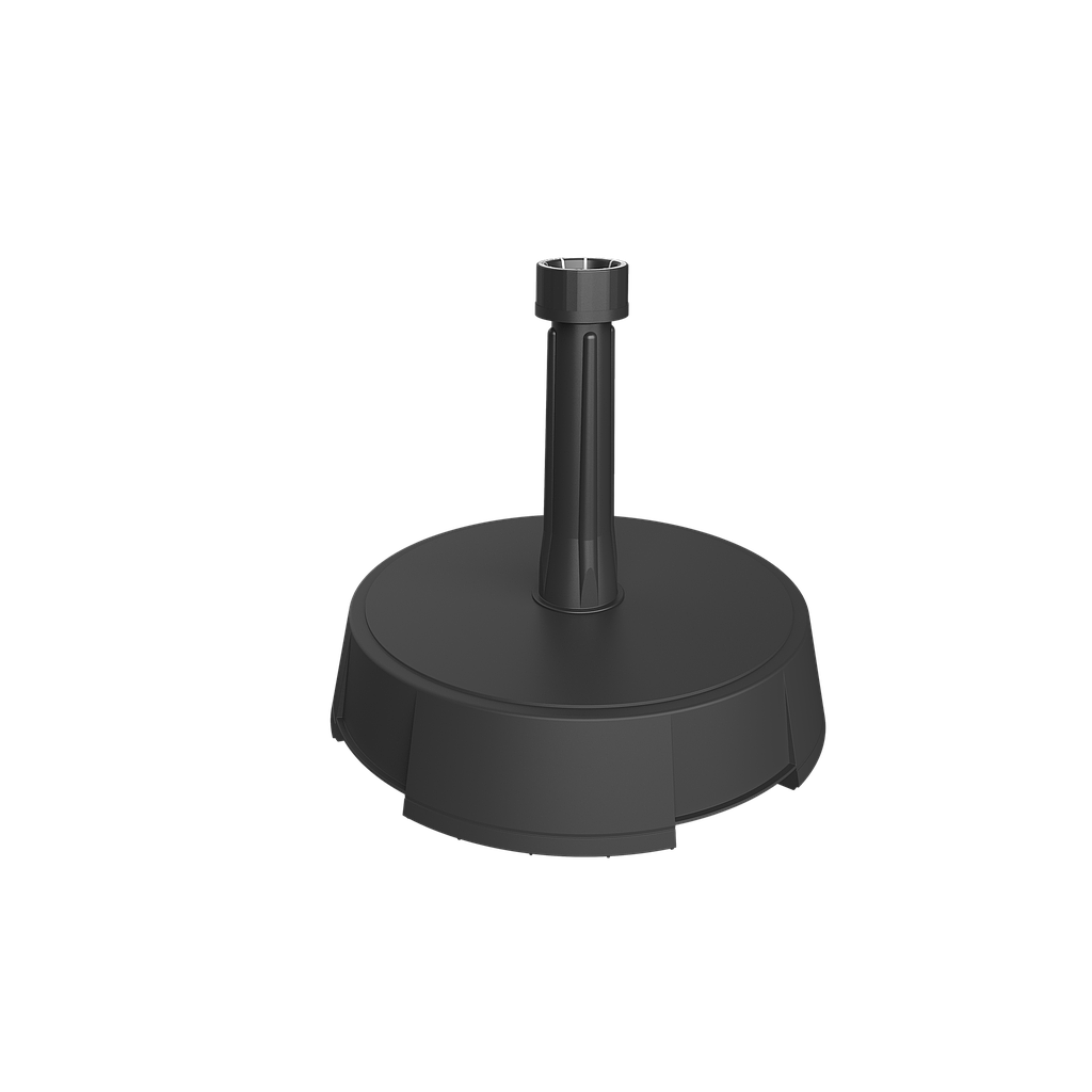 BASE PARASOL RESINA 20KGS GRIS