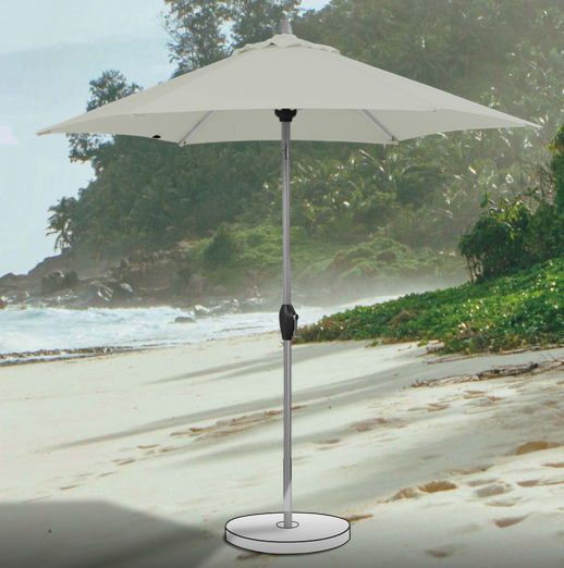PARASOL STYLE 250 COL. LIGHT GREY (GLATZ)