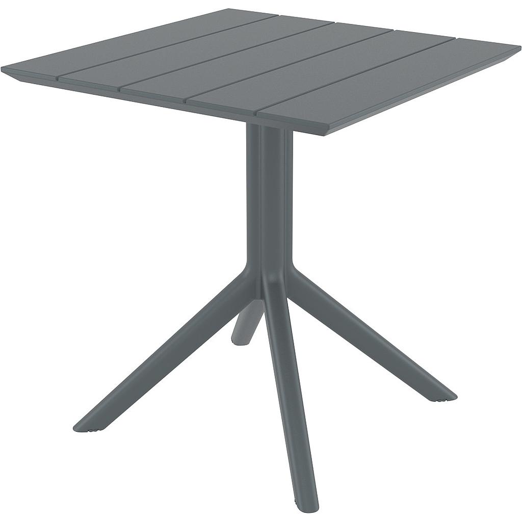 MESA PARIS 70 GRIS OSCURO