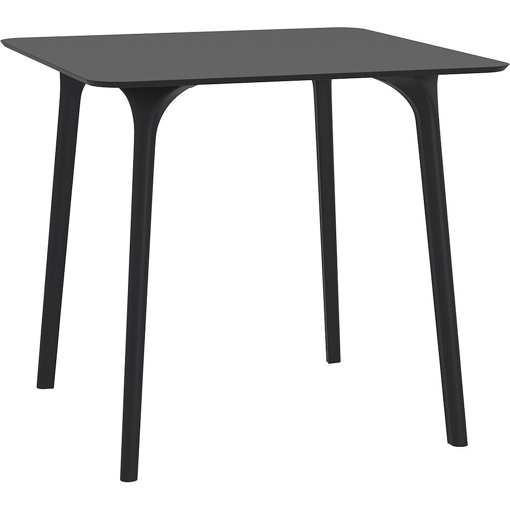 MESA MAYA 80X80 NEGRA